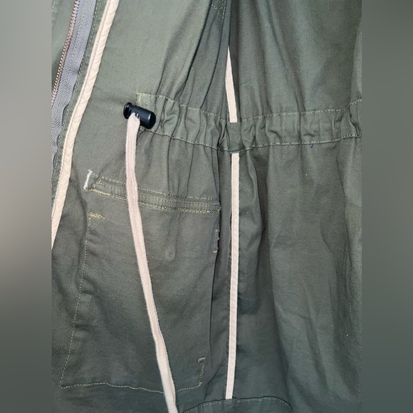 Cabi Anorak Zip Jacket Army Green Olive Women’s Classic Fall Light Coat - Picture 8 of 10